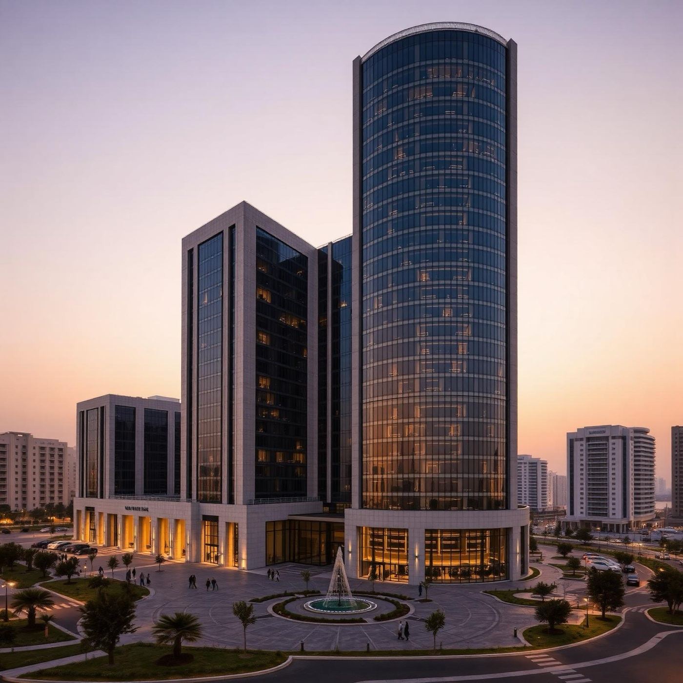 برج مقر شركة سعودية